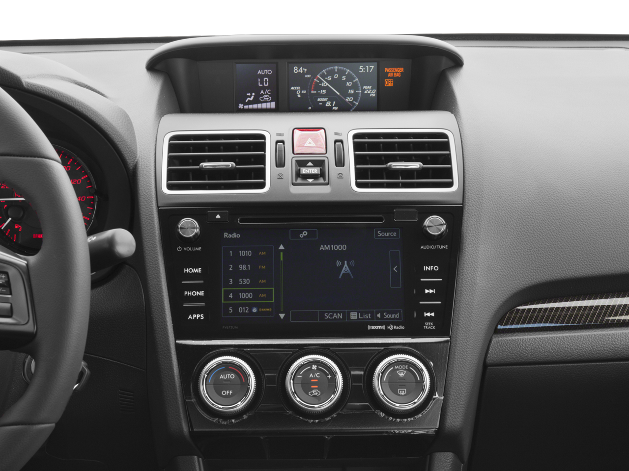 2017 Subaru WRX Limited Sedan 4D