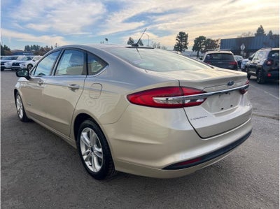 2018 Ford Fusion S Hybrid Sedan 4D