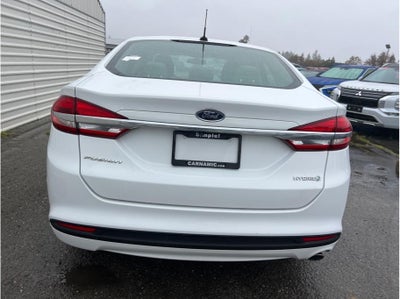 2018 Ford Fusion S Hybrid Sedan 4D