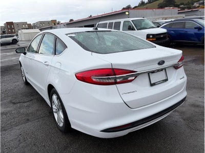 2018 Ford Fusion S Hybrid Sedan 4D