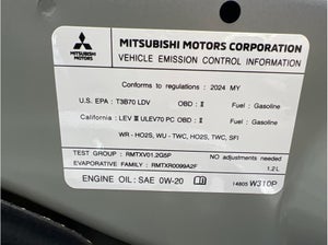 2024 Mitsubishi Mirage G4 ES Sedan 4D