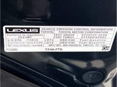 2023 Lexus RX RX 350 Sport Utility 4D