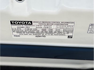 2018 Toyota Camry Hybrid XLE Sedan 4D