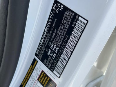 2017 Mercedes-Benz C-Class C 300 Sedan 4D