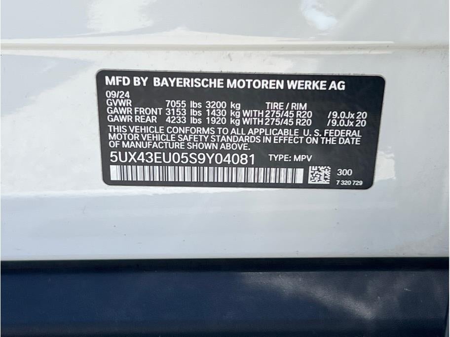 2025 BMW X5 xDrive50e Sport Utility 4D