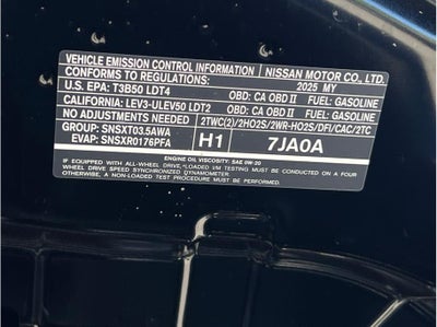 2025 Nissan Armada PRO-4X Sport Utility 4D