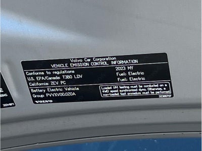 2023 Volvo XC40 Recharge Plus Sport Utility 4D