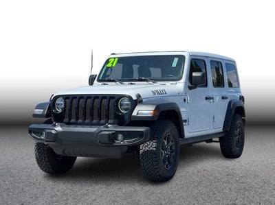 2021 Jeep Wrangler Unlimited Willys Sport Utility 4D