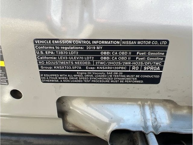 2019 Nissan Pathfinder SV Sport Utility 4D