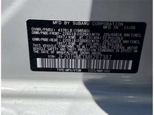 2021 Subaru Crosstrek Limited Sport Utility 4D
