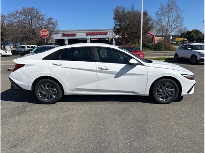 2026 Hyundai Elantra Hybrid Blue