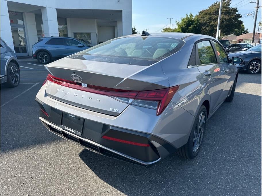 2025 Hyundai Elantra Hybrid Blue