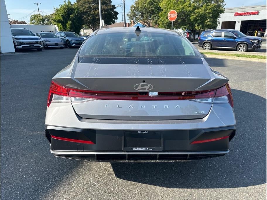 2025 Hyundai Elantra Hybrid Blue