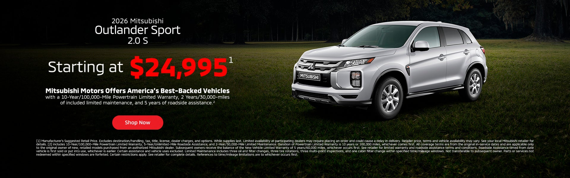 2026 Outlander Sport S