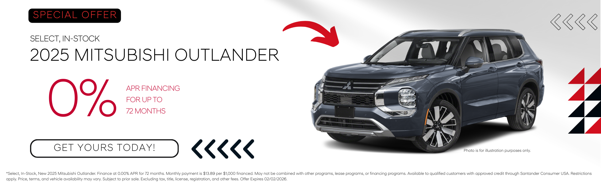 Get your next vehicle from Hayward Mitsubishi