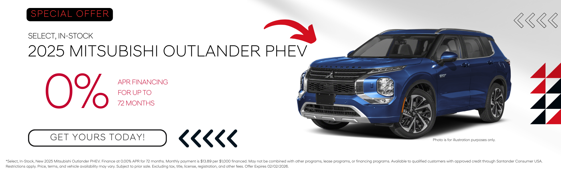 Get your next vehicle from Hayward Mitsubishi