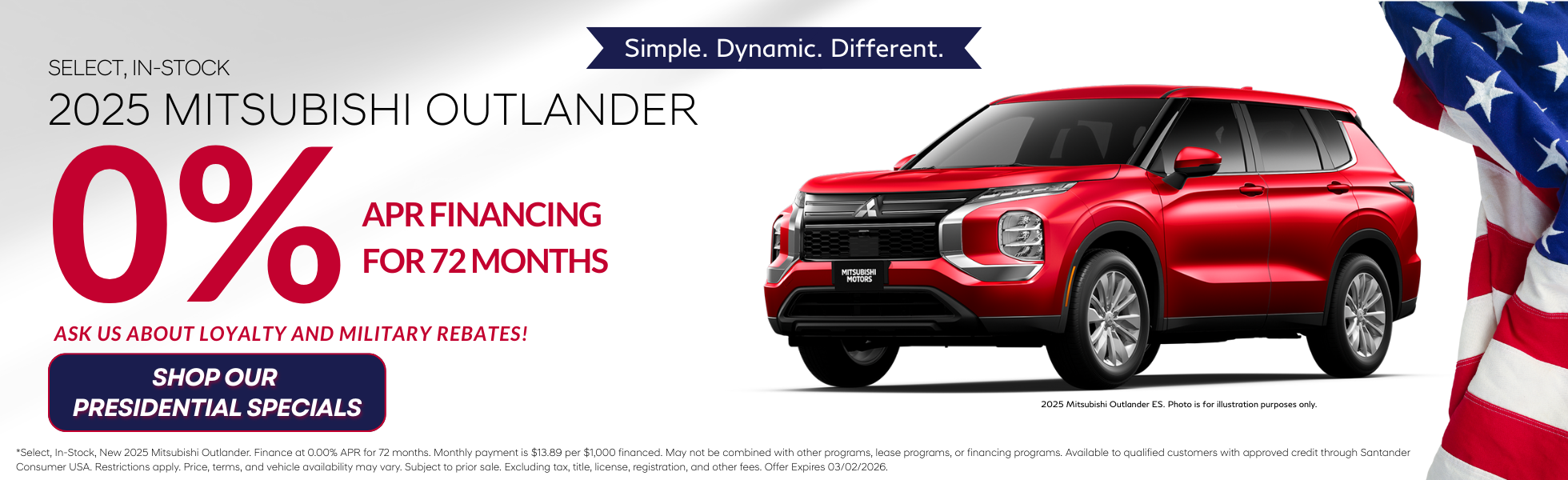 Presidents' Day Sales Event!